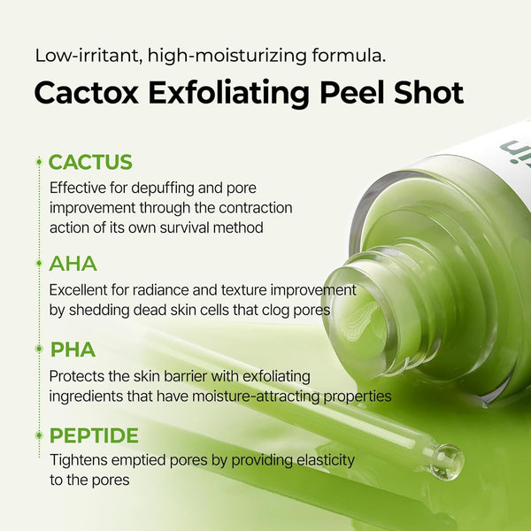 Dr.Melaxin Cactox Exfoliating Peel Shot Serum