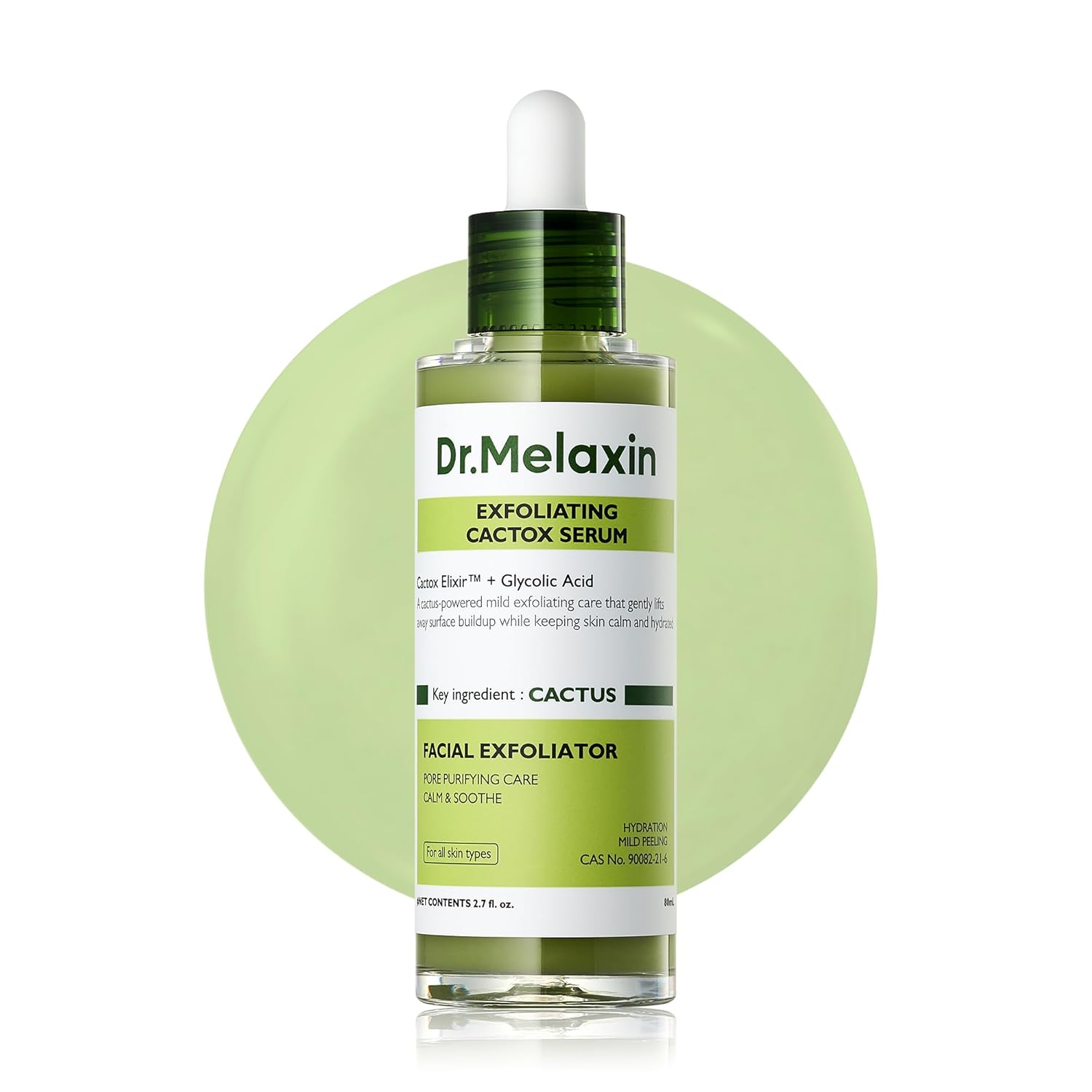 Dr.Melaxin Cactox Exfoliating Peel Shot Serum – AHA & PHA for Pore Shrinkage, Blackheads & Smooth Skin Texture ✨